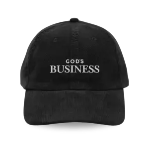 Gods Business Corduroy Dad Hat