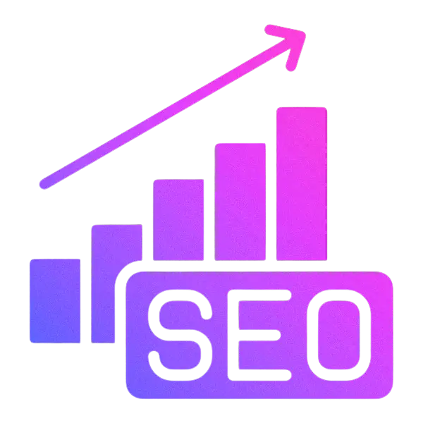 SEO Growth on google icon