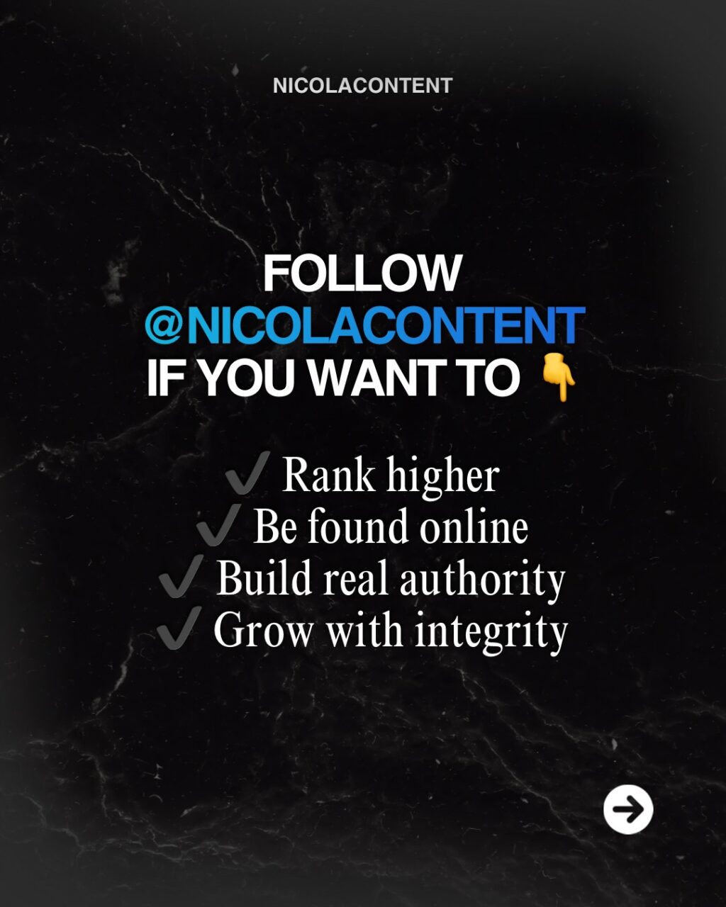 Instagram post from nicolacontent. This post is in position 5.